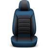 Generic Coprisedili Anteriori In Similpelle Per AIXAM City | Compatibile Con Airbag Impermeabile E Facile Da Pulire Disponibile Nei Colori Rosso Bianco E Blu