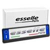 Esselle Parts Portatarga Porta Targa Posteriore Per Auto Carbon Look Nero Fissaggio Rapido