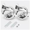 AsyinXson 2 pezzi di clacson per auto forte 300 dB,12 V e corno per moto | Potente clacson elettrico con kit di installazione semplice, corno auto per veicoli, camion, moto (argento)