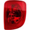 KINGVANS Catadiottro destro per Renault Kangoo 2012-2023 | lato passeggero,per paraurti posteriore,per Mercedes Citan & Nissan NV250 2012-2023