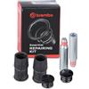BREMBO Kit manicotti di guida, Pinza freno FSV000 | Compatibile con: ALFA ROMEO 145, 146, 147, 156, 156 Sportwagon, 159, 159 Sportwagon, 166, 33, 33, 33 Sportwagon