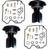 CarbForge Kit Revisione Carburatore TDM850 3VD 1991-1995 800cc Twin | BDST38 carburatore per 4CN 4CF 4CM TDM 1992 1994 bicilindrico parallelo riparazione ricambi moto revisione ricambio getti