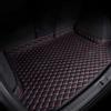 HDTTFECSK Vasca Baule per Ford Puma (AB 2024) 2025 2026 Tappeto Bagagliaio Auto su Misura, Tappetino in Pelle Impermeabile AntiGraffio Protezione Interno,B