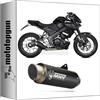 MOTOTOPGUN mivv scarico completo omologato nocat gp-pro inox nero compatibile con yamaha mt125 mt-125 2020 2021 2022 mototopgun