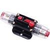 Mintice 12V 80A Auto Interruttore Circuito Automatico Audio Portafusibili | Fusibili in Linea Protezione Disgiuntore Motore dell'automobile Stereo Audio Ripristina Manuale Fusibile