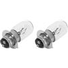 cyclingcolors 12V 25/25W PX15D P22D T19 MOTO SCOOTER LAMPADINA FARO LAMPADA ANTERIORE LUCE INCANDESCENZA BILUCE PROIETTORE (Confezione da 2)