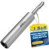 S&R Punta per Chiodi da Terra SDS-Plus 172x20mm Acciaio 40Cr Temprato | Inseritore per Picchetti a Terra · Driver chiodi da terra Temprato Forgiato a Stampo · Ideale per Messa a Terra e Recinzioni