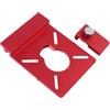 FerneeButy Adattatore per Guida di Scorrimento Router - Supporto Ausiliario per Tagli Precisi - Set con Limitatore - Compatibile con Frese Verticali Makita Bosch DeWalt