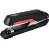 Rexel Supreme S17 - Cucitrice a striscia completa, capacità 30 fogli, pinzatrice piatta, utilizza punti metallici 24/6 e 26/6, corpo in metallo, nero/rosso, 2115674