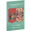 Clairefontaine - 116228C - Un set da 2 segnalibri magnetici motivo Frida Kahlo -7,5X4cm - Collezione Frida Kahlo - 2 segnalibri su sfondo viola prugna, 2 segnalibri su sfondo aranciato, consegna casuale