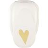 Vaessen Creative Fustellatrice per Carta - Cuore - 3 x 4,2 cm | Accessorio per cartoncino, Fai da te, Scrapbooking, Biglietti