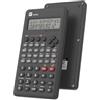 GUYUCOM 82MS - Calcolatrice scientifica a 2 linee, 240 funzioni, colore | Ideale per le scuole medie e superiori, matematica, algebra e scienze; design leggero e portatile con comodi tasti tattili.