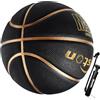 Senston Pallone Basket Di Gomma Palla Da Basket Con Pompa - Taglia 7/5 | Ottima Presa E Controllo, Canali Larghi, Leggero, Per Superfici Ruvide/Asfalto