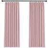 Deconovo Tende Oscuranti per Interni con Fettuccia, 2 Pannelli, 140x220 cm | Termiche Isolanti, 3 Modi di Montaggio, Moderne ed Elegante, per Camera e Soggiorno, Certificato OEKO-TEX, Rosa Chiaro