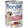Monge Fresh Bocconi in Paté Vitello e Ortaggi Puppy 400g Lattina Cuccioli