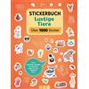 Naumann & Göbel Verlagsg. Stickerbuch Lustige Tiere I Über 1000 Sticker: Extra: zahlreiche Vorlagen für Kalender, Bullet Journal, Tagebuch & Co.