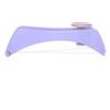 Generic Epilatore per del Viso con Filettatura Strumento per la Depilazione del Collo del Viso di Alta qualità per Donne e Uomini con 10 Linee di Cotone Formato Portatile ABS Viola (Imballaggio in