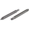 wolfcraft Set di inserti doppi con impronta a taglio/a croce (PH), 2 pezzi I 2407000 I 2 inserti Solid doppi, 60 mm, diverse dimensioni disponibili