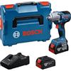 Bosch Professional Bosch PRO HEAVY DUTY GDS18V-450P Avvitatore a massa battente 18V (GBA 18 V 5,0Ah, GAL 18V-40, L-BOXX)