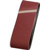 kwb Nastro di levigatrice in tessuto 3X, 65 x 410 mm, K-40, Noble Corindone, per legno e metallo, carta vetrata per smerigliatrice a nastro / macinazione