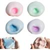 Cutefat Set di 4 Palline a Forma d'Uva - per Bambini e Adulti (Diametro 4 cm) | per Sollievo dalla Pressione e Concentrazione