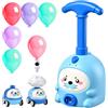 Ytwehela Palloncino a forma di animale, giocattolo sensoriale con lanciatore