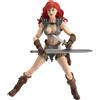 Boss Fight Studio Hero H.A.C.K.S. Red Sonja Action Figure - Statuetta altamente articolata, da collezione e personalizzabile, con parti intercambiabili e accessori, scala 1:18