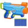 NERF Elite Junior Explorer - Pistola in schiuma giocattolo facile da giocare, 8 freccette per giochi all'aperto per bambini, dai 6 anni in su
