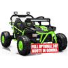 Mondial Toys Auto Elettrica per Bambini 24V Viper X Buggy UTV 2 Posti con 2 Potenti Motori 6-12 Anni Velocità 15 km/h Ruote in Gomma Barra LED Bluetooth Sospensioni Posteriori