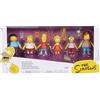 Jakks Pacific Confezione multipla di action figure dei personaggi dei Simpson, alte 6,35 cm (2,5), prodotte da JAKKS Pacific. Include accessori con i personaggi: Bart, Lisa, Martin, Nelson, Ralph e Milhouse