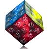 KATELUO Cubo Magico con Tavola Periodica Degli Elementi, Cubo di Velocità 3x3 | Original Speed Cube Stickerless, Cubo Magico di Puzzle, Cubo Rompicapo 3x3, Puzzle Educativo per Bambini e Adulti