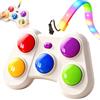 Generico Giochi Elettronici Portatili Ritmico Portatile Con Suono E Luce | Giocattoli Educativi Per Classe Casa Esterno Viaggi Feste di Compleanno Bambini e Bambine Età 3+