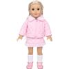 NIXNUT Vestiti invernali per bambola, cappotto, giacca, pantaloni, gonna, per bambole americane, 45,7 cm
