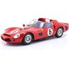 OPO 10 Auto in Miniatura Compatibile con Ferrari 330 Tri #6 Vincitrice 24h Le Mans 1962 Gendebien, Hill Scala 1/18 IXO WERK83 18023001