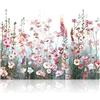 SUMGAR Dipingere con i Numeri Adulti Bambini Fiori, Kit per Dipingi con i Numeri, di Pittura Acrilica Fai-da-Te per su Tela con Pennelli, Paint by Numbers 40 x 50 cm (Senza Cornice)