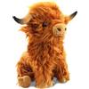 LGWJHCY Peluche a forma di mucca delle Highland, morbido peluche per decorazione della casa, compagno per bambini e feste a tema, regalo