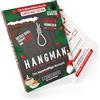 DENKRIESEN - Hangman - Christmas Edition - Forcella to GO | Blocco da gioco | Gioco per bambini | Gioco da viaggio | Regalo di gnomo | Idea regalo | Blocco puzzle - Gioco da 2 persone