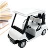 Dgayaeic Carrello da Golf Giocattolo Mini Veicolo Decorazione Tavolo Casa | Modellino di Veicolo Giocattolo Bambini Adulti Collezionisti Casa Ufficio Camera da Studio Soggiorno Libreria Comodino
