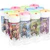 Bubble World Bolle di Sapone Samurai Set 12 Pezzi Shrink da 60ml. Regalini Fine Festa Compleanno Bambini Gadget Invitati. Liquido con Gioco Labirinto sul Tappo. Gadget compleanno Made in Italy