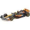 Minichamps 537235504 McLar MCL60 Lando Norris 2nd Place Hungarian GP 2023 - scala 1/43 - auto in miniatura da collezione