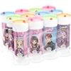 Bubble World Bolle di Sapone K-Pop Set 12 Pezzi Shrink da 60ml. Regalini Fine Festa Compleanno Bambini Gadget Invitati. Liquido con Gioco Labirinto sul Tappo. Gadget compleanno Made in Italy