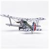 KiBcsLic Modellino in 1:72 Realistico Modellino di Aereo Fedele all'originale Modellismo per Vetrina, Ufficio, 1/72 Bristol Bulldog