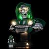 BrickBling Set di luci a LED compatibile con Lego Doctor Doom Bust 76345 | (senza modello), set di illuminazione decorativa, montaggio semplice e illuminazione stabile, regalo perfetto per le feste