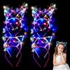 Herbst 12 cerchietti a LED per feste, fascia luminosa, con mal di testa, per Natale, Halloween, matrimoni, decorazioni
