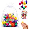 Generico Mini dita medie,colorate,con gesto "flip the bird": piccole mani scherzose,regalo divertente,Decorazione da scrivania divertente e irriverente in diverse dimensioni,materiale PLA resistente (25PCS)