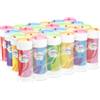 Bubble World Bolle di Sapone Color Set 24 Pezzi Shrink da 60ml. Regalini Fine Festa Compleanno Bambini Gadget Invitati. Liquido con Gioco Labirinto sul Tappo. Gadget compleanno Made in Italy