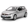 RMZ City Volkswagen Golf GTI - Modellino di auto giocattolo in lega di zinco, scala 1:36, per bambini, ragazzi e ragazze, idea regalo (argento)