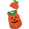 Generic Costume Zucca Primo Halloween Neonato 2 Pezzi Bebè Unisex per Festa di Halloween, Carnevale, Servizi Fotografici, Eventi Mascherati, Feste a Tema, Dolcetto o Scherzetto