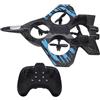 RiToEasysports Aereo RC in Schiuma EPP con Luci LED, Drone Acrobatico per Principianti, | Resiste a oltre 80 urti, mantiene altitudine automatica, eliche sicure coperte, controllo senza testa e 3 velocità