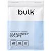 Bulk Clear Whey Isolate Meno Dolce | Tè Freddo alla Pesca | 20g di Proteine per Porzione | Basso Contenuto di Zuccheri | Gusto Fruttato | 86 Calorie | Assorbimento Rapido | Bevanda Proteica | 2kg